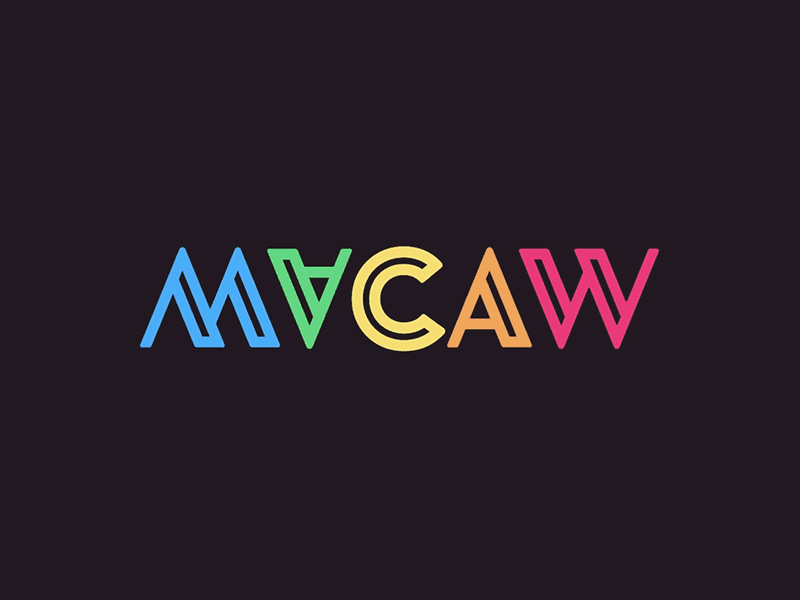 Macaw Logo 動(dòng)畫特效GIF-上海logo設(shè)計(jì)公司 Macaw Logo 動(dòng)畫特效GIF-上海logo設(shè)計(jì)公司