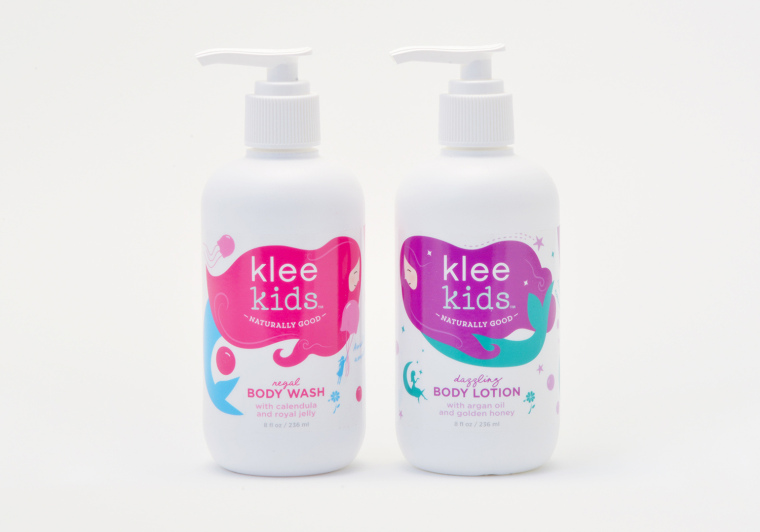 Klee kids 嬰兒護(hù)膚品包裝設(shè)計-上海母嬰嬰童包裝設(shè)計公司