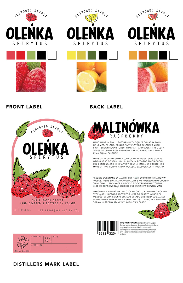 OLENKA 水果味伏特加酒果酒概念品牌包裝設(shè)計(jì)插畫設(shè)計(jì)-上海包裝設(shè)計(jì)公司 OLENKA 水果味伏特加酒果酒概念品牌包裝設(shè)計(jì)插畫設(shè)計(jì)-上海包裝設(shè)計(jì)公司