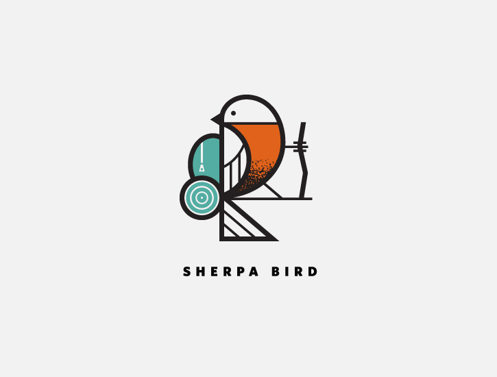 鳥(niǎo)兒logo-50個(gè)讓你靈思泉涌的炫酷logo設(shè)計(jì)-上海logo設(shè)計(jì)欣賞