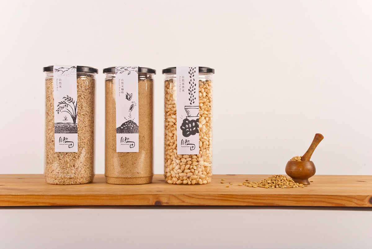 自然田天然農(nóng)場(chǎng)農(nóng)產(chǎn)品包裝設(shè)計(jì)-上海包裝設(shè)計(jì)公司