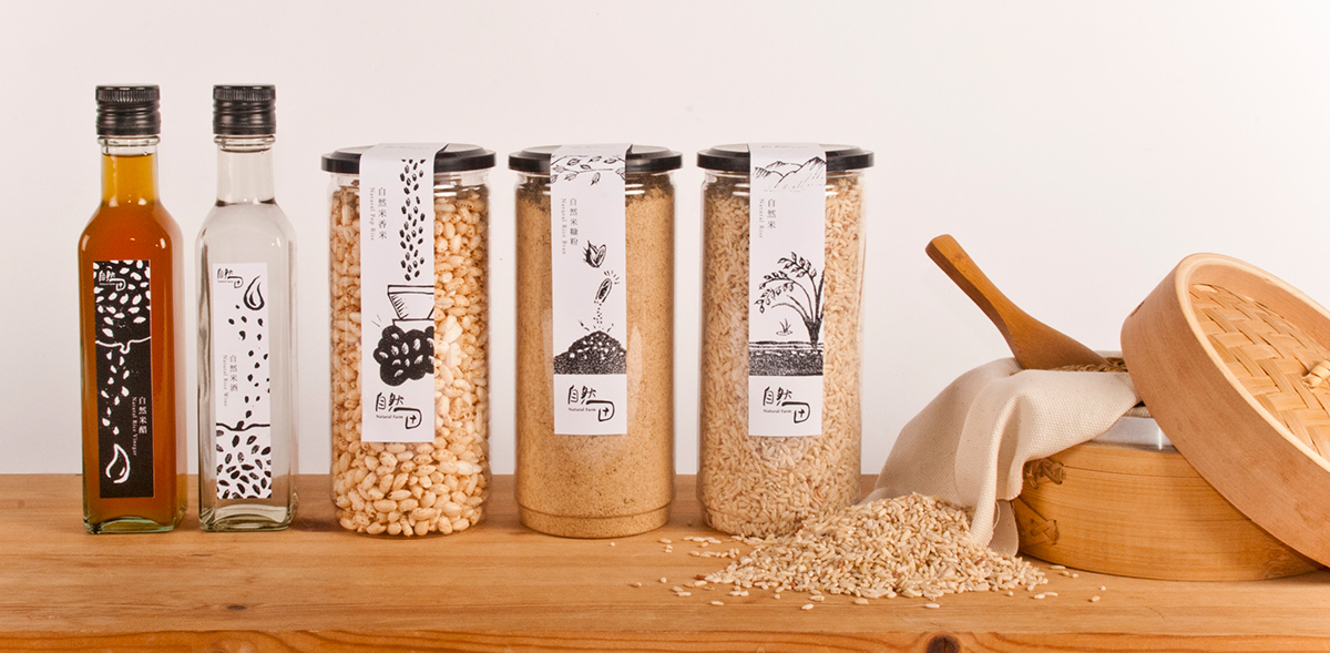 自然田天然農(nóng)場(chǎng)農(nóng)產(chǎn)品包裝設(shè)計(jì)-上海包裝設(shè)計(jì)公司