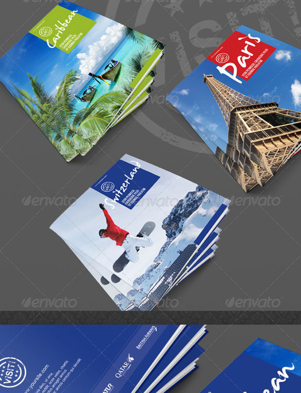 上海畫(huà)冊(cè)設(shè)計(jì)公司分享40+最佳旅游宣傳手冊(cè)設(shè)計(jì)模板- 方形元素旅游業(yè)小冊(cè)子