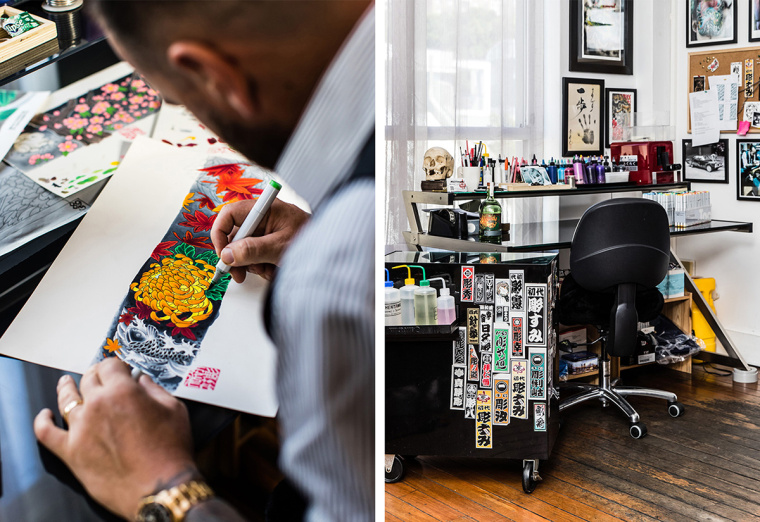 日式菊花楓葉插畫篇Archie Rose 杜松子酒包裝設計-上海包裝設計公司包裝欣賞