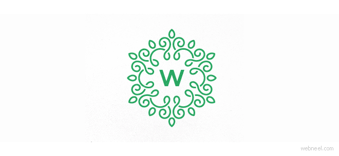 創(chuàng)意花朵標(biāo)志設(shè)計欣賞 flower logo design-上海logo設(shè)計公司