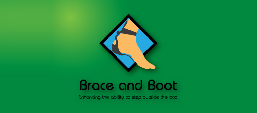 brace and boot 醫(yī)療學(xué)校logo設(shè)計-上海logo設(shè)計公司 brace and boot 醫(yī)療學(xué)校logo設(shè)計-上海logo設(shè)計公司