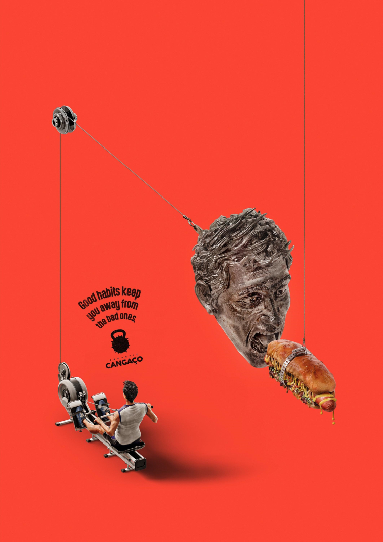 CrossFit 健身平面創(chuàng)意廣告“滑輪拉環(huán)篇“ -上海廣告設(shè)計(jì)公司 CrossFit 健身平面創(chuàng)意廣告“滑輪拉環(huán)篇“ -上海廣告設(shè)計(jì)公司