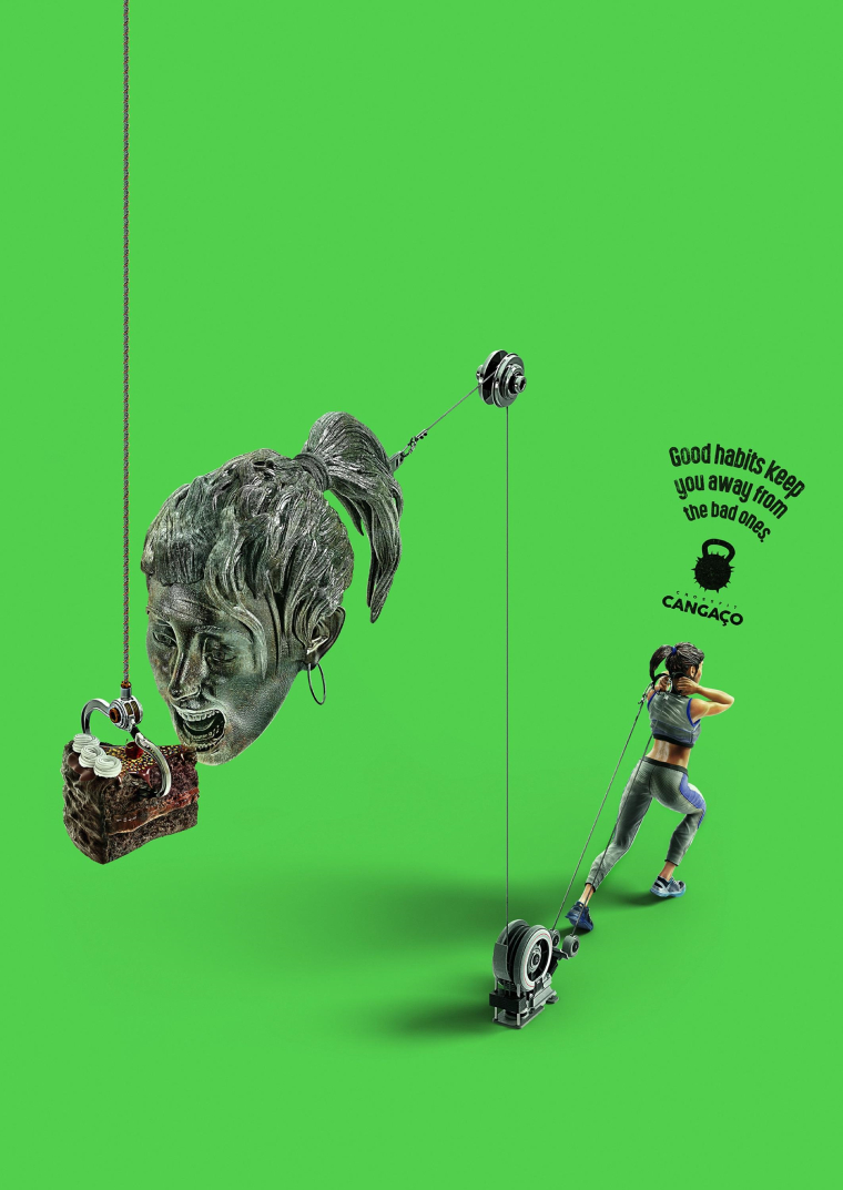 CrossFit 健身平面創(chuàng)意廣告“滑輪拉環(huán)篇“-上海廣告設(shè)計(jì)公司 CrossFit 健身平面創(chuàng)意廣告“滑輪拉環(huán)篇“-上海廣告設(shè)計(jì)公司