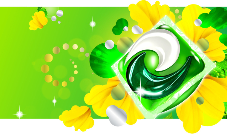 Gain洗衣液包裝插畫設(shè)計(jì)-上海包裝設(shè)計(jì)公司