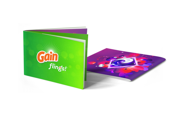 Gain洗衣液宣傳畫冊(cè)設(shè)計(jì)-上海畫冊(cè)設(shè)計(jì)公司