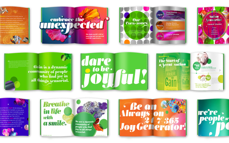 Gain洗衣液宣傳畫冊(cè)設(shè)計(jì)-上海畫冊(cè)設(shè)計(jì)公司