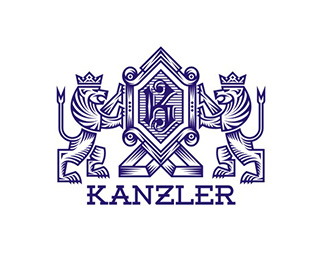 歐式獅子徽章logo-30個圖案漂亮而復(fù)雜的LOGO設(shè)計作品欣賞—上海logo設(shè)計公司