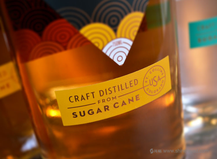 國(guó)外洋酒品牌設(shè)計(jì)欣賞——CopperMuse 朗姆酒裝飾圖案風(fēng)格標(biāo)志設(shè)計(jì)與包裝設(shè)計(jì)