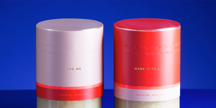 甜美慈善蜜糖-用愛做成的女性風(fēng)格蜂蜜包裝設(shè)計(jì)