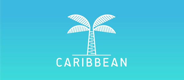 加勒比海棕櫚樹logo-上海logo設計公司-上海品牌設計公司 加勒比海棕櫚樹logo-上海logo設計公司-上海品牌設計公司
