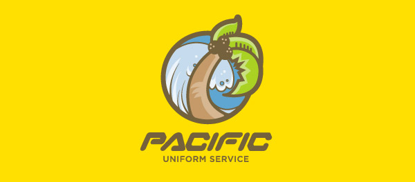 太平洋統一服務棕櫚樹logo-上海logo設計公司-上海品牌設計公司 太平洋統一服務棕櫚樹logo-上海logo設計公司-上海品牌設計公司