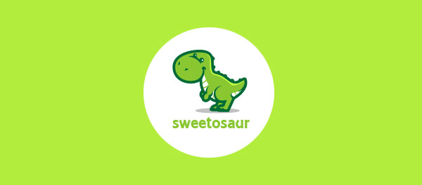 Sweetosaur可愛綠色恐龍標(biāo)志設(shè)計(jì)-上海標(biāo)志設(shè)計(jì)公司 Sweetosaur可愛綠色恐龍標(biāo)志設(shè)計(jì)-上海標(biāo)志設(shè)計(jì)公司
