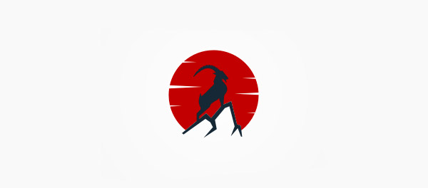 山羊太陽(yáng)標(biāo)志設(shè)計(jì)-上海標(biāo)志設(shè)計(jì)公司