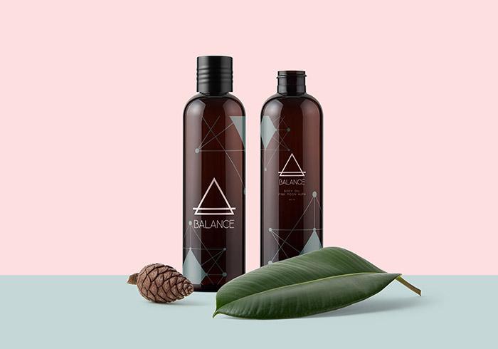 BALANCE天然有機草本精油與瑜伽健身器材標志設計包裝設計 BALANCE天然有機草本精油與瑜伽健身器材標志設計包裝設計