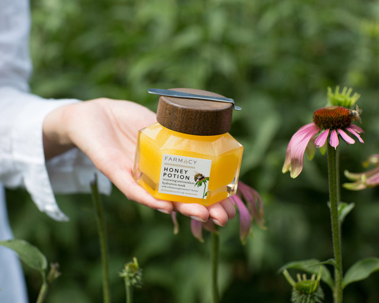 Farmacy 農場品牌蜂蜜產品護膚品包裝設計瓶形設計-上海包裝設計公司