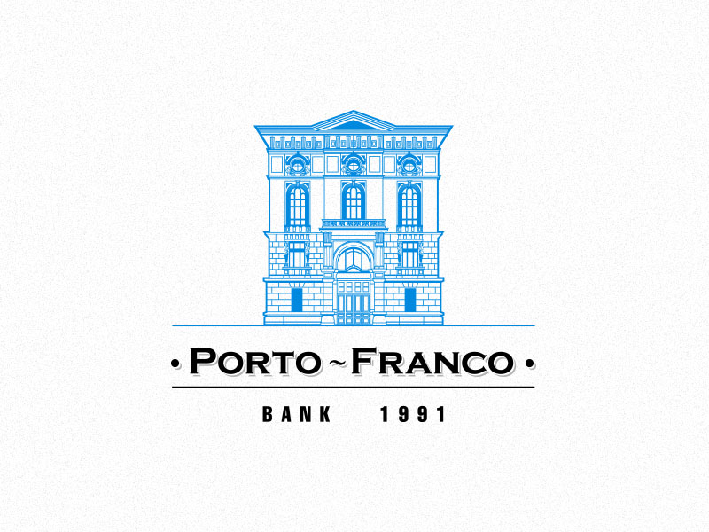 305DSN為Porto-Franco創(chuàng)作的銀行Logo設(shè)計(jì)-上海標(biāo)志設(shè)計(jì)公司