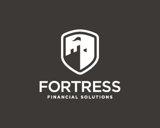 Herbyderby為Fortress Financial 2 創(chuàng)作的銀行Logo-上海標(biāo)志設(shè)計(jì)公司