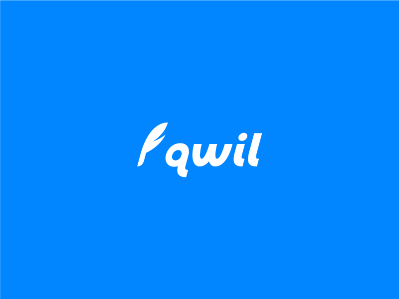 Alejandro Ramirez為Qwil創(chuàng)作的銀行Logo-上海標(biāo)志設(shè)計(jì)公司