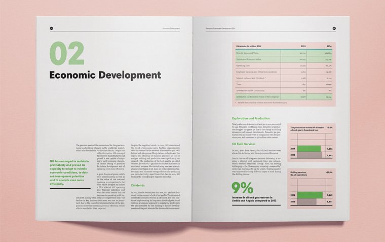 NIS企業(yè)年度報告畫冊設計-完美的信息圖表設計與配色設計-上海畫冊設計公司