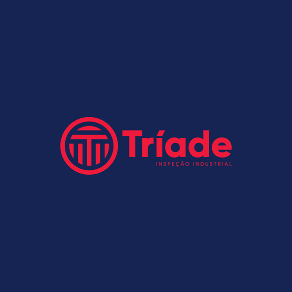 Tríade 工業(yè)品檢測企業(yè)logo設計品牌VI形象設計-上海品牌設計公司
