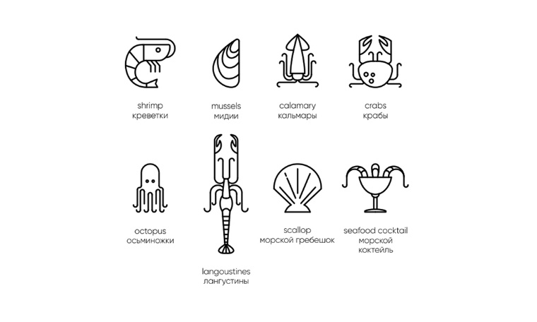 Chetverg - 魚(yú)日餐廳魚(yú)品牌VI形象設(shè)計(jì)-網(wǎng)站圖標(biāo)設(shè)計(jì)上海餐飲品牌VI設(shè)計(jì)公司