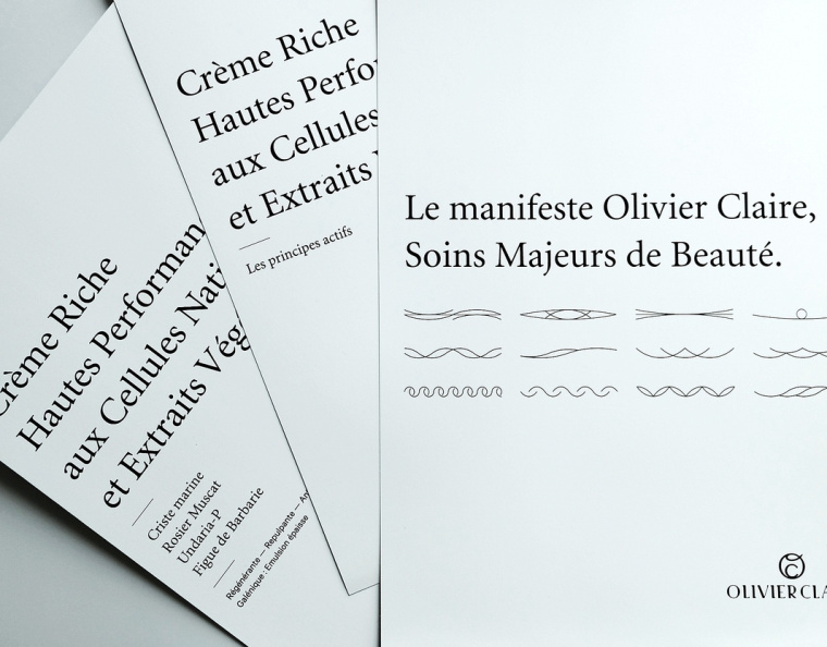 olivier claire 草本護(hù)膚品高端奢侈品牌視覺形象設(shè)計-VI設(shè)計 olivier claire 草本護(hù)膚品高端奢侈品牌視覺形象設(shè)計-VI設(shè)計