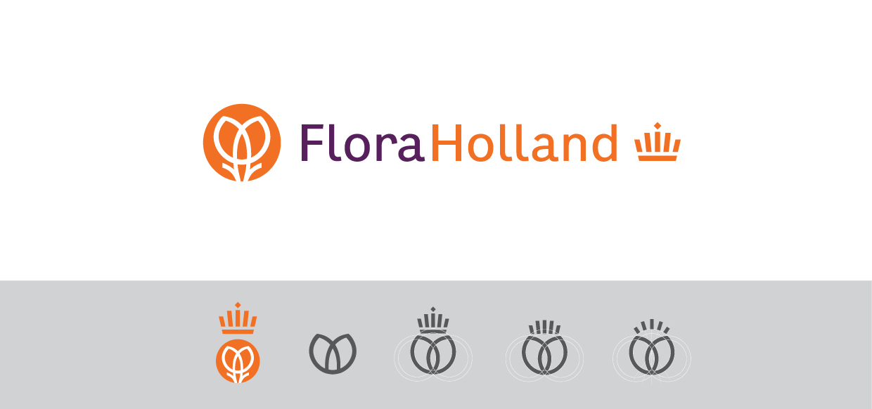 Royal Flora Holland 鮮花花卉種植合作社品牌logo設(shè)計-上海logo設(shè)計公司 Royal Flora Holland 鮮花花卉種植合作社品牌logo設(shè)計-上海logo設(shè)計公司