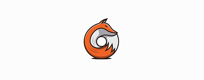 40+創(chuàng)意狐貍logo設計-Fox Logo design-上海logo設計公司