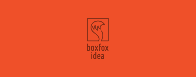 40+創(chuàng)意狐貍logo設計-Fox Logo design-上海logo設計公司