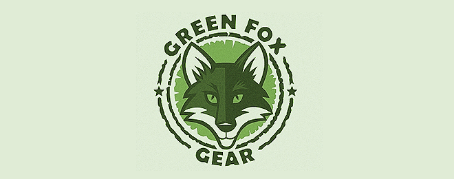 40+創(chuàng)意狐貍logo設計-Fox Logo design-上海logo設計公司