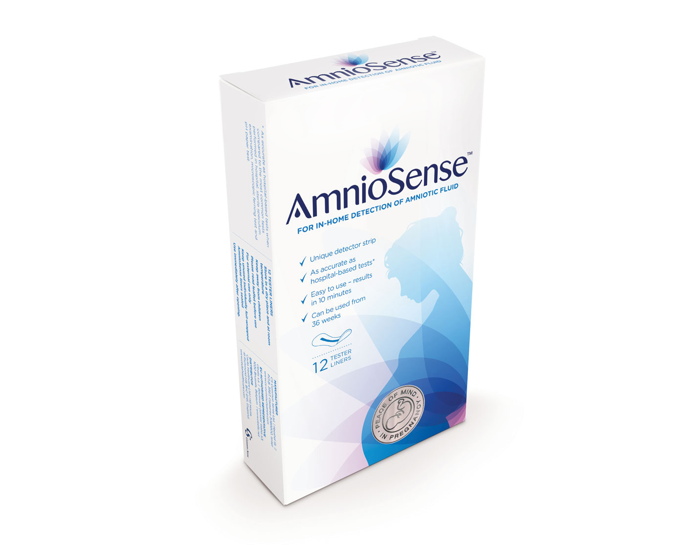 AmnioSense 孕婦羊水泄漏檢測劑產(chǎn)品包裝設計-上海醫(yī)藥包裝設計公司