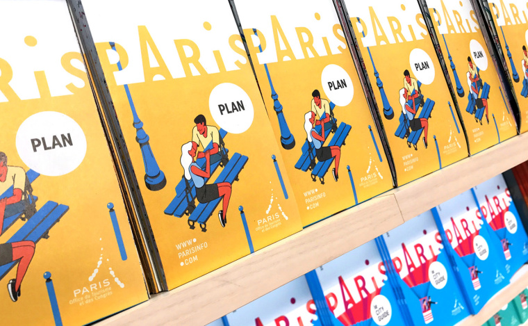 Paris 巴黎城市旅游品牌新形象設計-宣傳畫冊設計-上海品牌設計公司