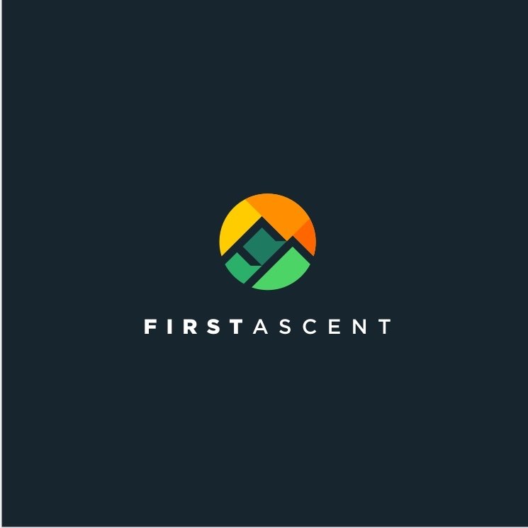 攀巖應(yīng)用First Ascent標(biāo)志-科技企業(yè)logo設(shè)計-上海Logo設(shè)計公司-上海品牌設(shè)計公司 攀巖應(yīng)用First Ascent標(biāo)志-科技企業(yè)logo設(shè)計-上海Logo設(shè)計公司-上海品牌設(shè)計公司