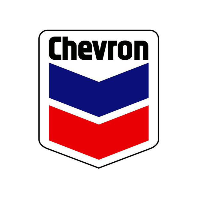 Chevron勝牌潤滑油原始logo-上海品牌logo設計公司