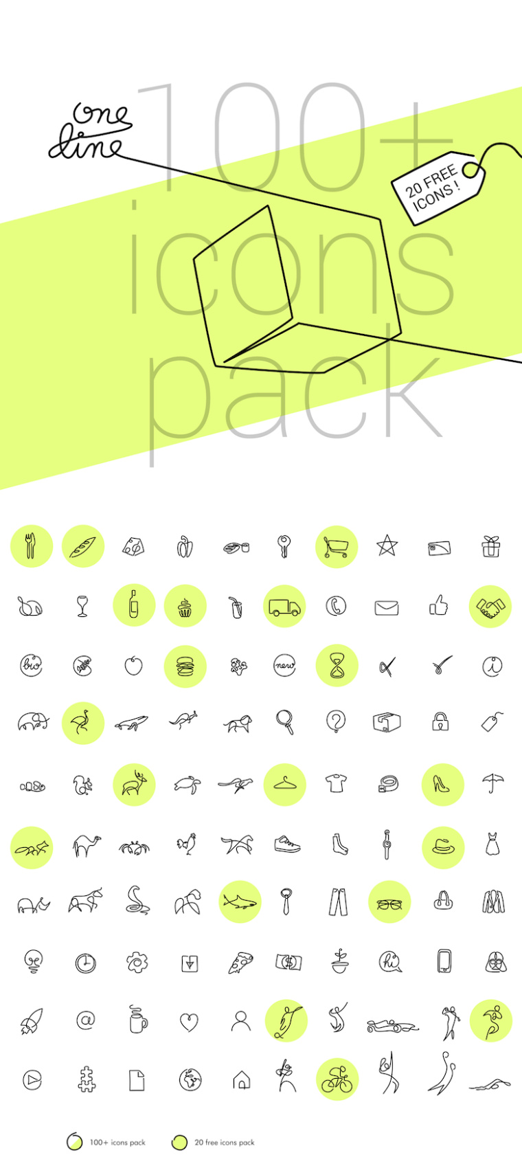 上海創(chuàng)意設(shè)計(jì)公司分享30個(gè)由單線線條繪制設(shè)計(jì)的圖標(biāo)