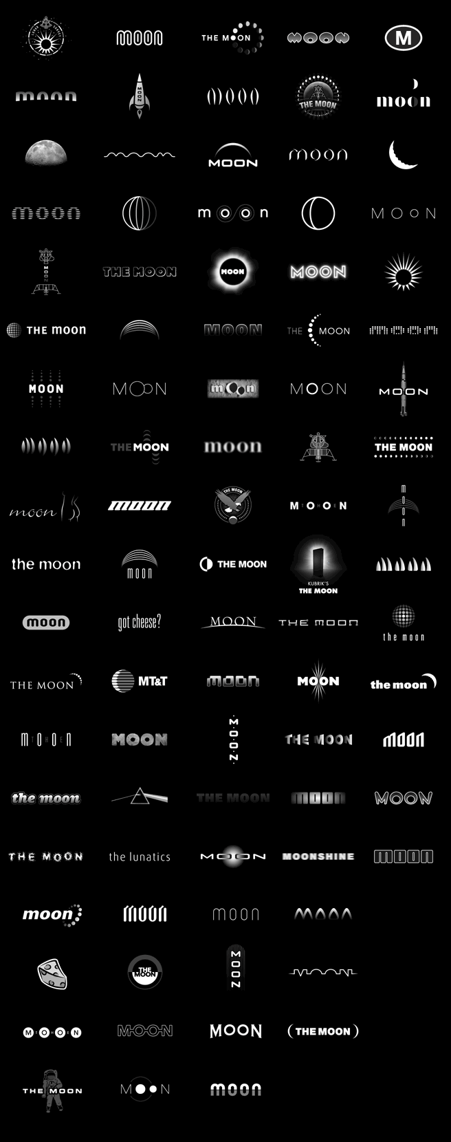 創(chuàng)意月亮logo設(shè)計范例-上海品牌logo設(shè)計公司欣賞