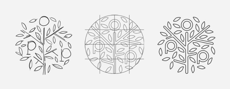 植物的力量品牌麻油食用油logo設計-上海品牌設計公司 植物的力量品牌麻油食用油logo設計-上海品牌設計公司