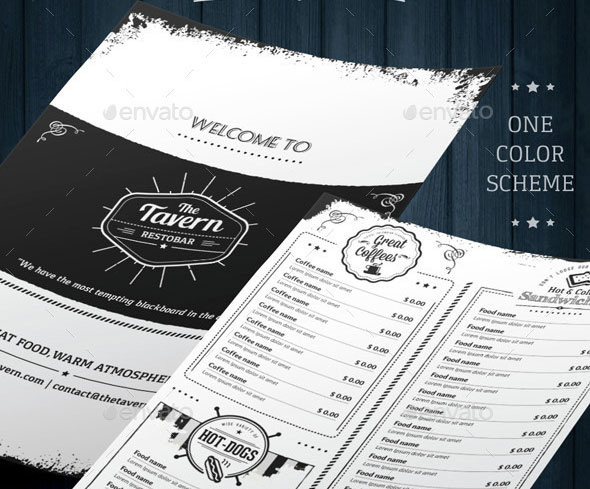 30個現(xiàn)代復(fù)古風格餐廳餐飲菜單設(shè)計模版欣賞-上海餐飲品牌設(shè)計公司