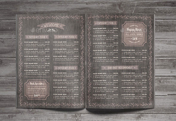30個現(xiàn)代復(fù)古風格餐廳餐飲菜單設(shè)計模版欣賞-上海餐飲品牌設(shè)計公司