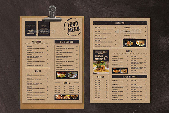 30個現(xiàn)代復(fù)古風格餐廳餐飲菜單設(shè)計模版欣賞-上海餐飲品牌設(shè)計公司