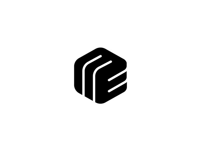 上海logo設計公司2016-2017年50個絕佳創(chuàng)意logo設計案例欣賞-ME六邊形 LOGO 