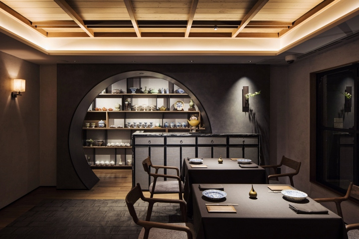 Sazenka 中式餐廳室內(nèi)餐飲空間設計,濃濃中式韻味 -上海品牌設計公司 Sazenka 中式餐廳室內(nèi)餐飲空間設計,濃濃中式韻味 -上海品牌設計公司