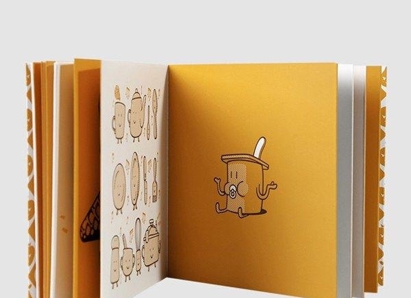 上海畫(huà)冊(cè)設(shè)計(jì)公司分享食品橙色畫(huà)冊(cè)設(shè)計(jì)，體驗(yàn)不一般的視覺(jué)感受