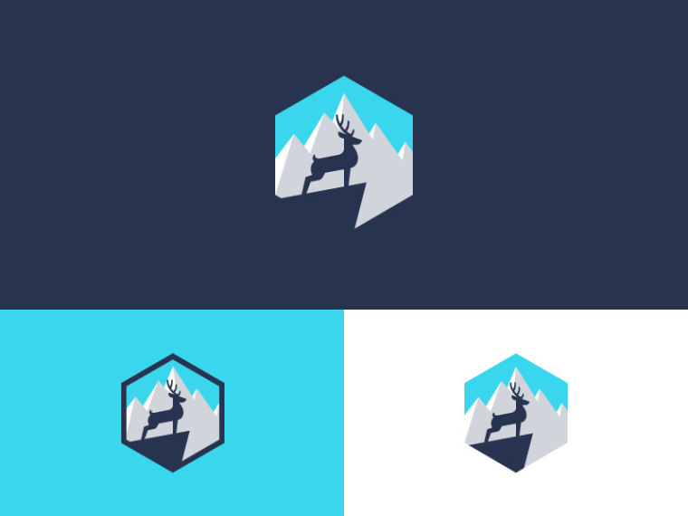 35個創(chuàng)意大山logo設(shè)計(jì)靈感的集合-尚略logo設(shè)計(jì)公司