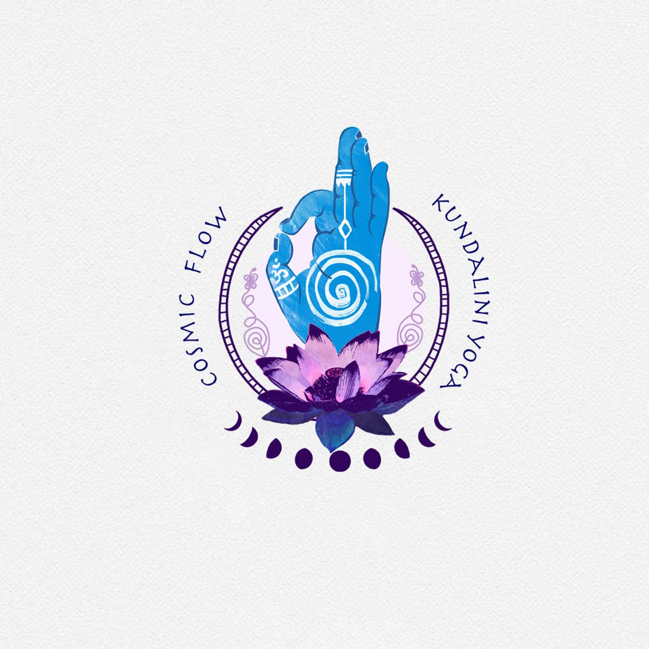 蓮花瑜伽Logo設計-logo設計公司 蓮花瑜伽Logo設計-logo設計公司